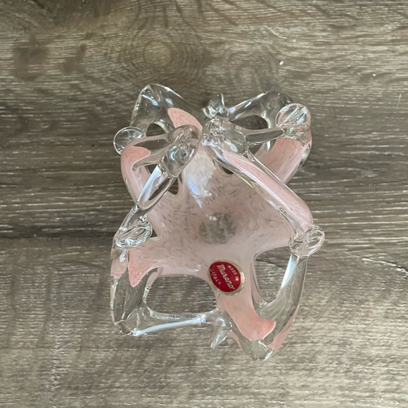 Murano Glass -Basket - Vintage NWT - Picture 6 of 6